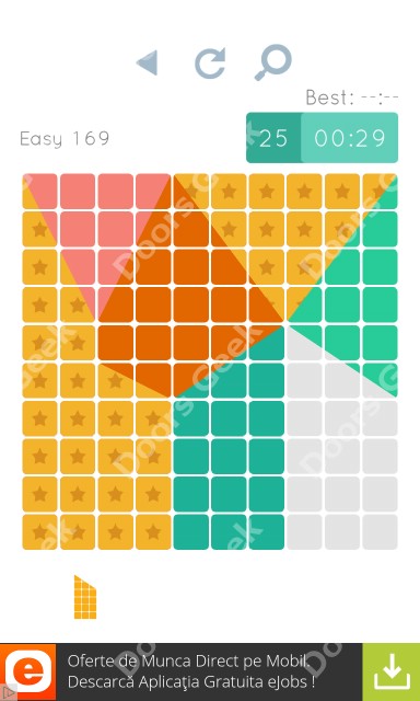 Cheats, Walkthrough for Blocks and Shapes Level 169