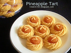 Pineapple Tart Recipe @ treatntrick.blogspot.com