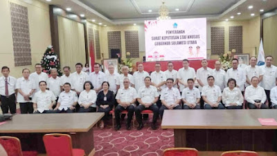 SK Staf Khusus Gubernur Sulut Diserahkan, Wagub Kandouw Ingatkan Hal Penting Ini!