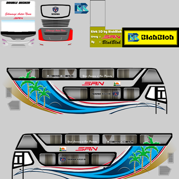 livery bussid san bimasena sdd