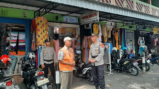 Cegah Copet, Binmas Polres Kulonprogo Sambang Pusat Perbelanjaan