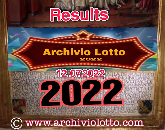 Archivio Lotto estrazioni del Lotto del A Complete Results For 2022