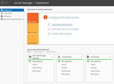 Failover Clustering LAB step 1