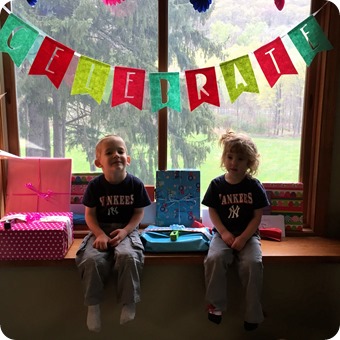 Twins 3rd Birthday