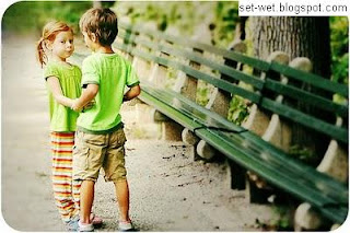 sweet love, small boy girl love wallpaper