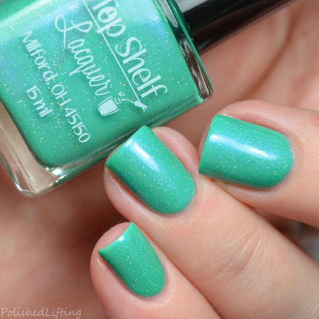 green nail polish