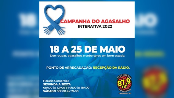 SOLIDARIEDADE: Campanha do agasalho Interativa 2022