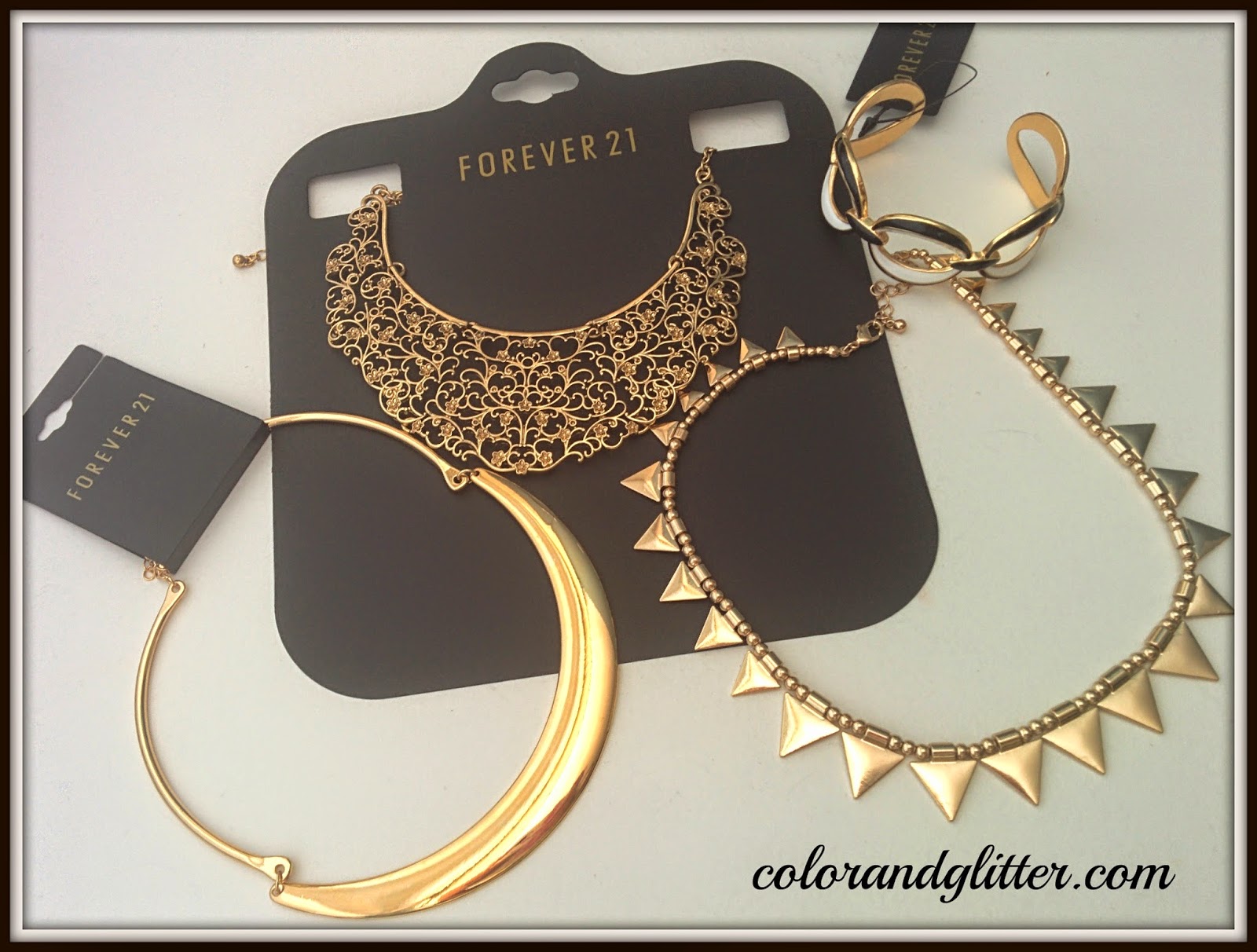 Color and Glitter: Fashion Haul: Forever21 Jewelry
