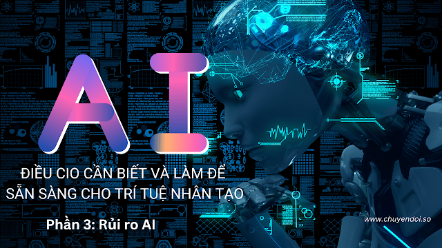 Phần 3: Xác định các rủi ro của AI: Điều Lãnh đạo CNTT CIO Cần Biết và Làm để Sẵn sàng cho Trí tuệ Nhân tạo (AI) chuyen doi so