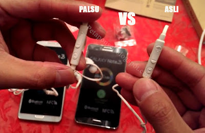 Cara Membedakan Headset Earphone Hp Samsung Asli Dan Palsu