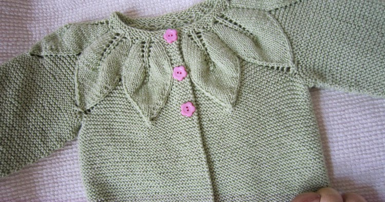  Pola  Rajutan Pola Baju Bayi  Knitting Panjang