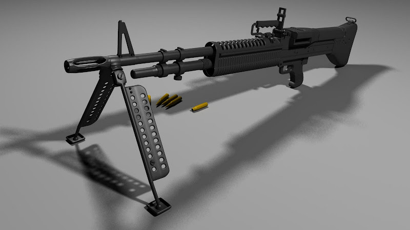 M60 Automatic Machine Gun