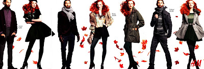 Patrick Petitjean, Karen Elson, vogue germany, october, h&m, fall, campaign