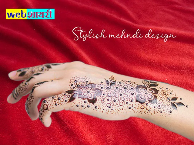 easy simple mehendi design