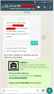 Testimoni CUG Telkomsel Kartu Pasangan Kartu Komunitas Kartu Soulmate Kartu Couple 4 Desember 2018