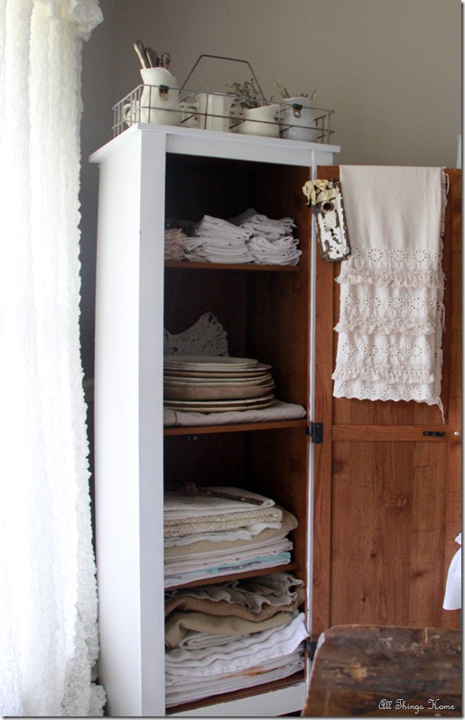 linen cabinet