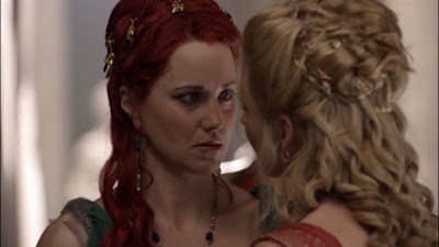 Viva Bianca and Lucy Lawless, 2010 Lesbian Kiss Spartacus Blood and Sand Watch Online lesmedia