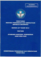 guru dan pendidik PAUD dimana saja berada diseluruh nusantara STANDAR NASIONAL PENDIDIKAN ANAK USIA DINI (PAUD) MENURUT PERMENDIKBUD