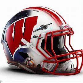 Wisconsin Badgers Star Wars Concept Helmet