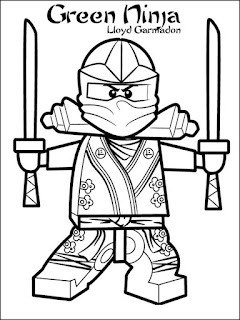 Desenhos do Ninjago Lloyd para Colorir