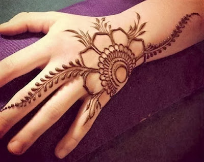 Simple Henna Designs for Kids that they would like to show in any function.