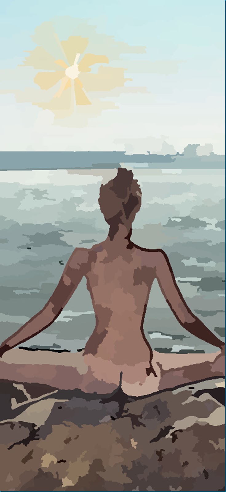 blonde-nude-at-sea