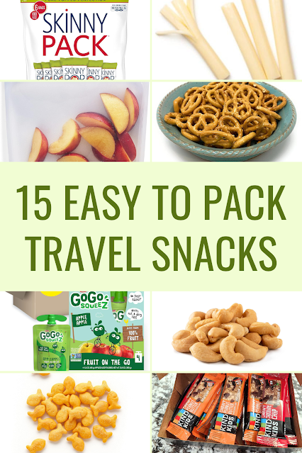 15 Easy To Pack Travel Snacks