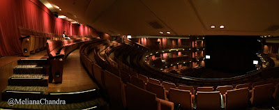 The seats of Esplanade Theater