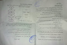 ورقة امتحان حاسب الى للصف الثالث الاعدادي الترم الاول 2017 محافظة الفيوم 