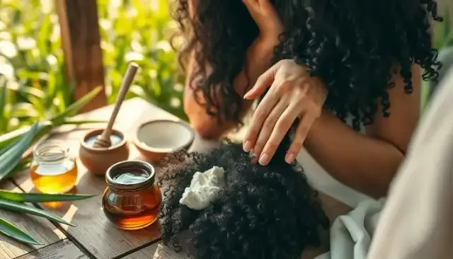 تنعيم الشعر المجعد