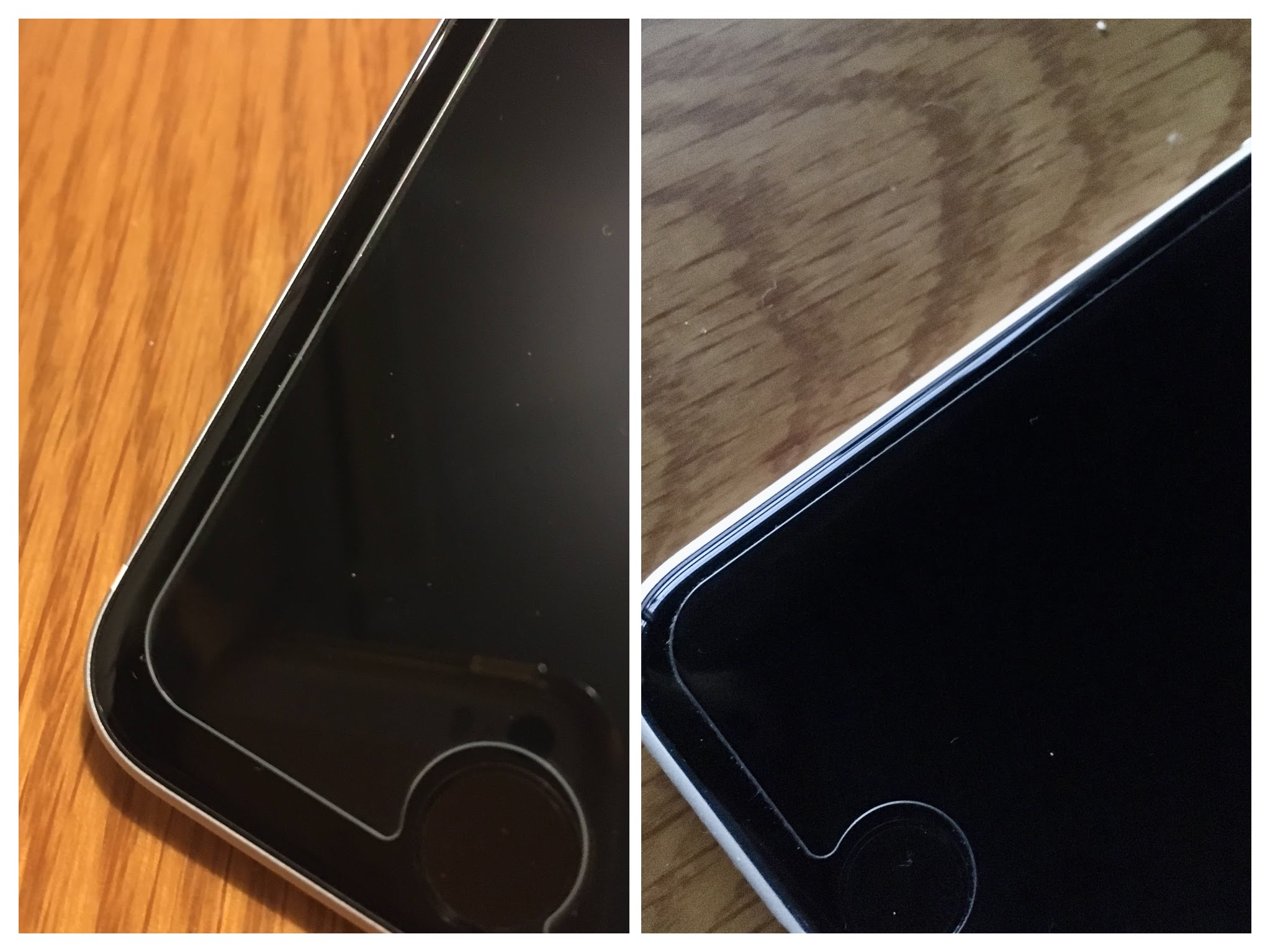 ダイソーで Iphonese2用のガラスフィルムを購入