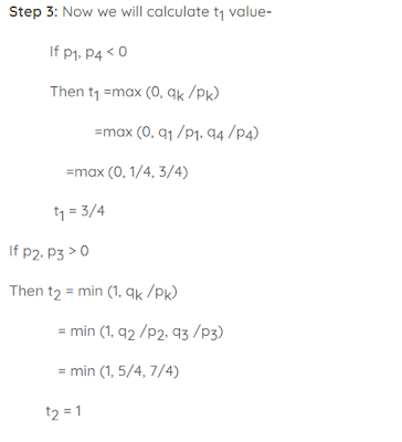 solution for above statement
