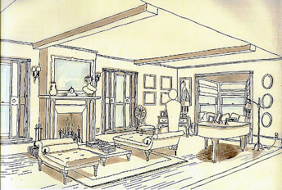 Interior Design Sketches