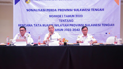 Dinas BMPR Laksanakan Sosialisasi Perda RTRW Provinsi Sulawesi Tengah di Kabupaten Banggai