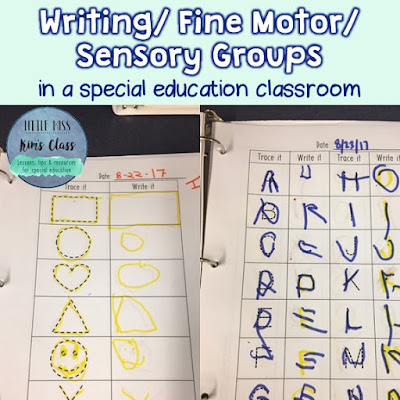 Writing & Fine Motor in Special Education