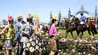 Melbourne cup horse race carnival event party