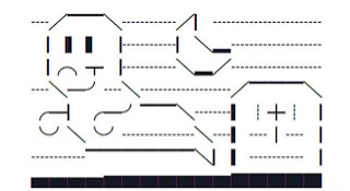 Ghost in Graveyard Unicode Text Art Copy Paste