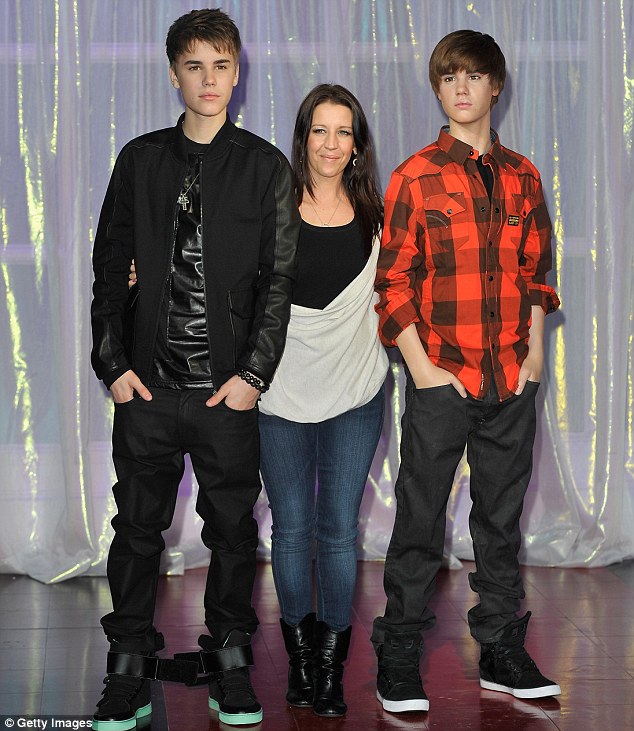 justin bieber waxwork new york. But Bieber#39;s mother Pattie