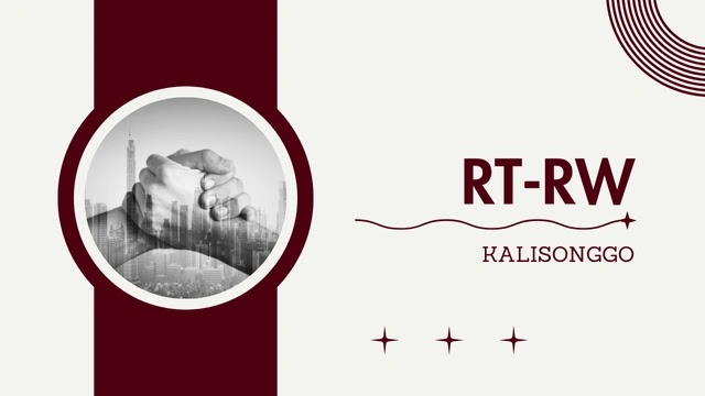 Ketua RT-RW Padukuhan Kalisonggo
