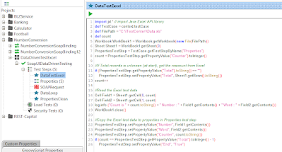 SoapUI Open Source Data Driven Testing