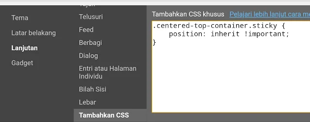 Add CSS blank Add CSS blank