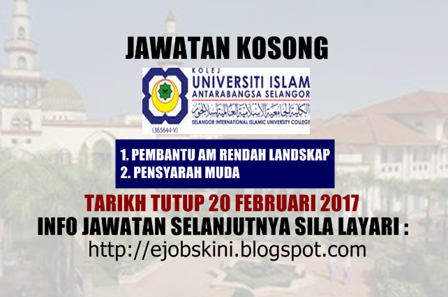 Jawatan Kosong