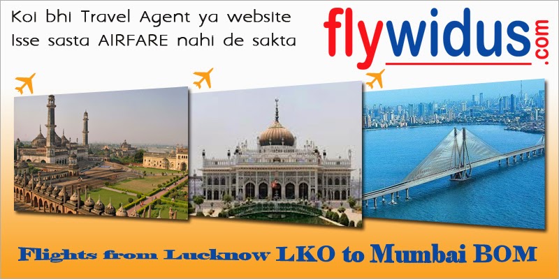  Cheap Flight Tickets from Lucknow to Mumbai