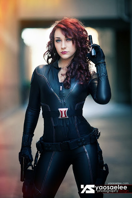 Cosplay de Viuda Negra (Black Widow)