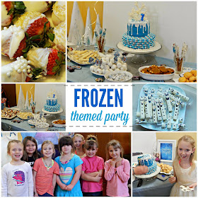 Frozen themed birthday party pictures #disneyside