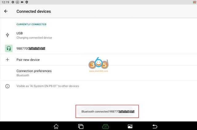 Launch X431 V Failed to Connect Bluetooth Solution 12