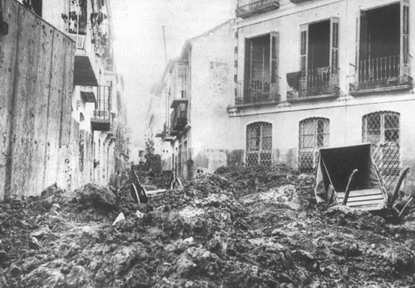 Riada de Málaga en 1907.