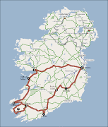 Ireland Map (ireland trip map)