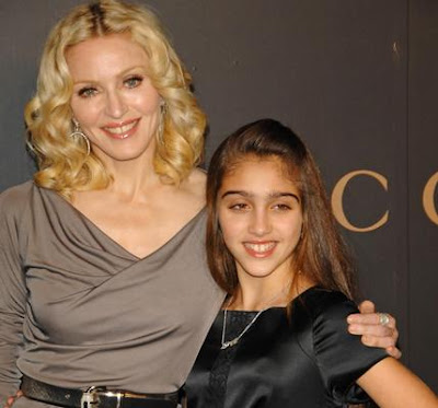 Madonna and Lola at a Gucci benefit this fall