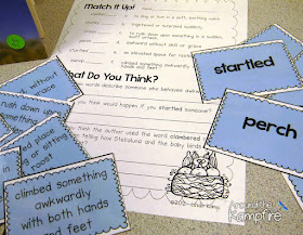 Stellaluna vocabulary activity